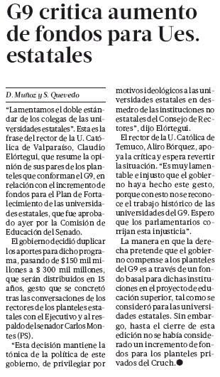 La Tercera 13.1.2018