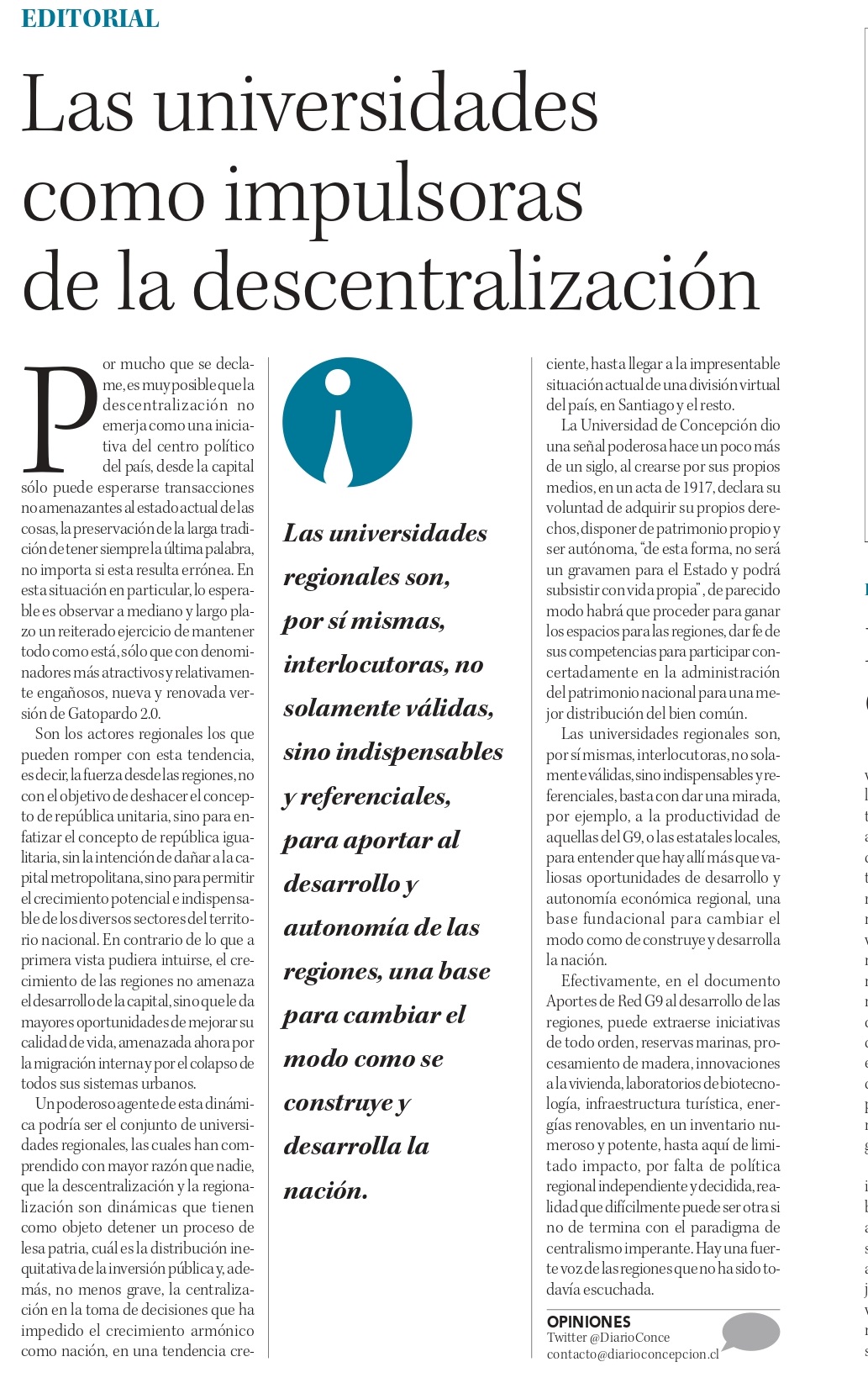 diario concepcion editorial 13.4