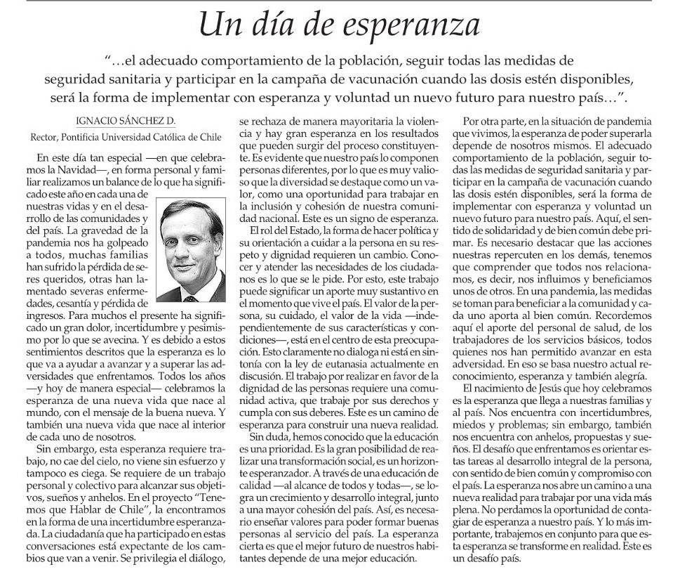 elmercurio_25.12_rectorsanchez