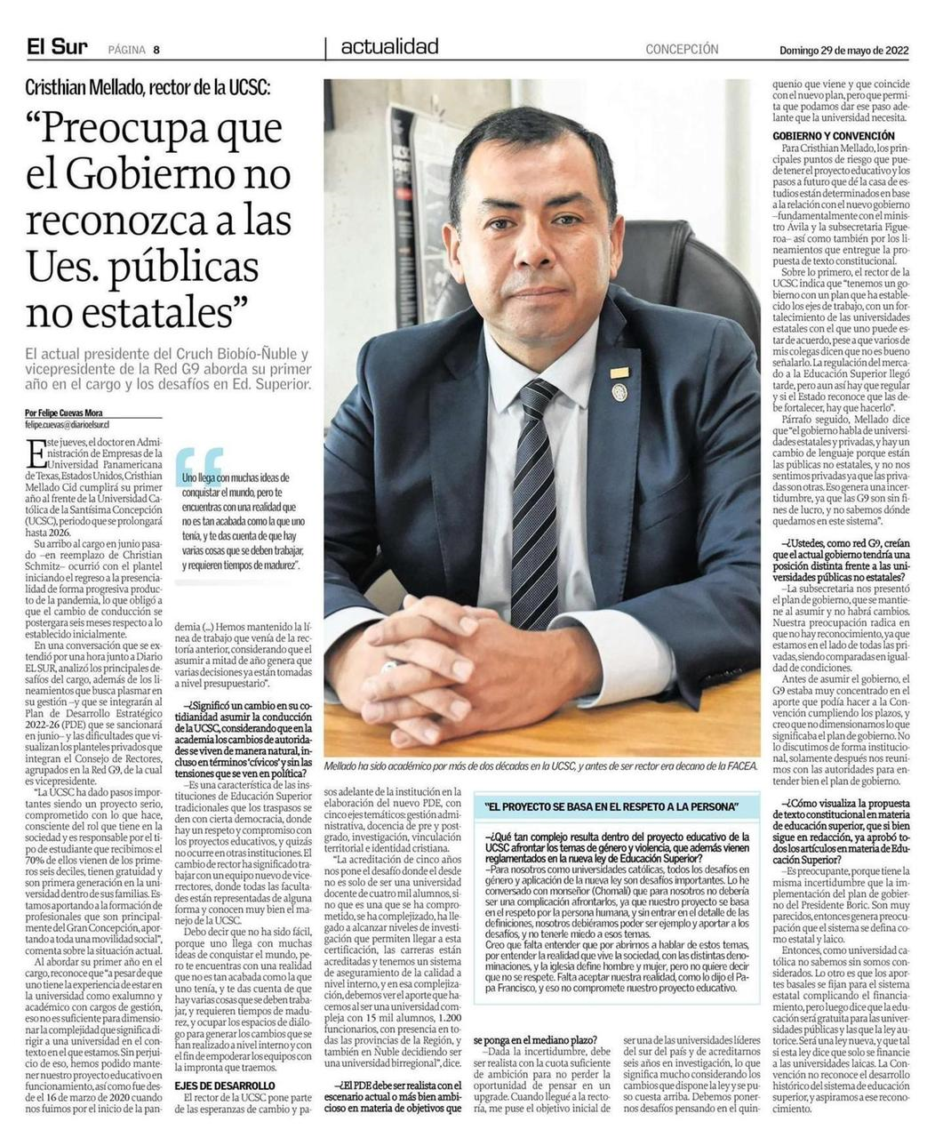 ucsc mellado el sur 29.05